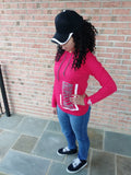 AML Lightweight Hooded Shirt Rose Red