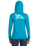 AML Lightweight Hooded Shirt Ocean Blue