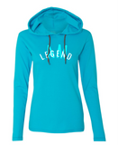 AML Lightweight Hooded Shirt Ocean Blue