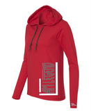 AML Lightweight Hooded Shirt Rose Red