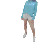 AML Lightweight Hooded Shirt Ocean Blue